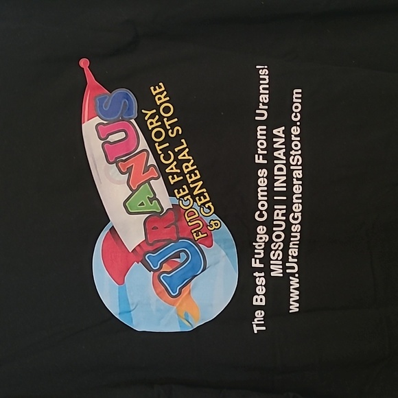 NWOT Uranus Fudge Factory T-Shirt - Picture 8 of 9